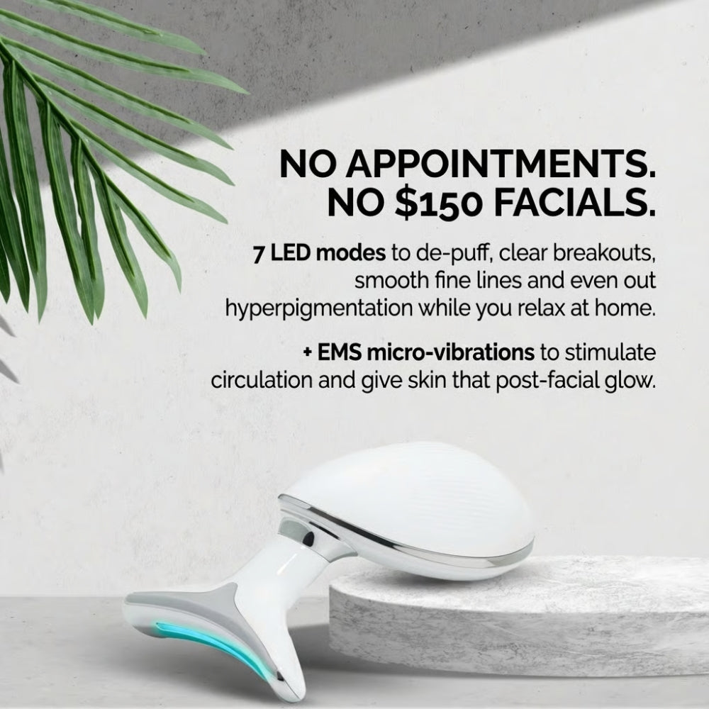 Multifunctional 7-in-1 Facial & Neck Massager