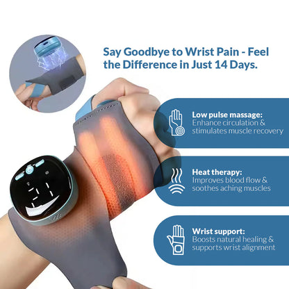Feneix™ - Smart EMS & Heat Therapy Wrist Massager